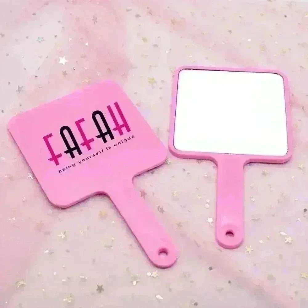 Pink Hand Mirror